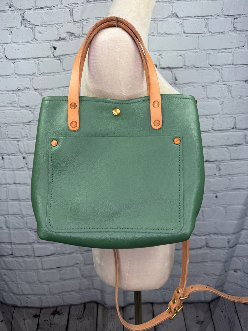 KMM & Co Studio Green Mini Travel Tote